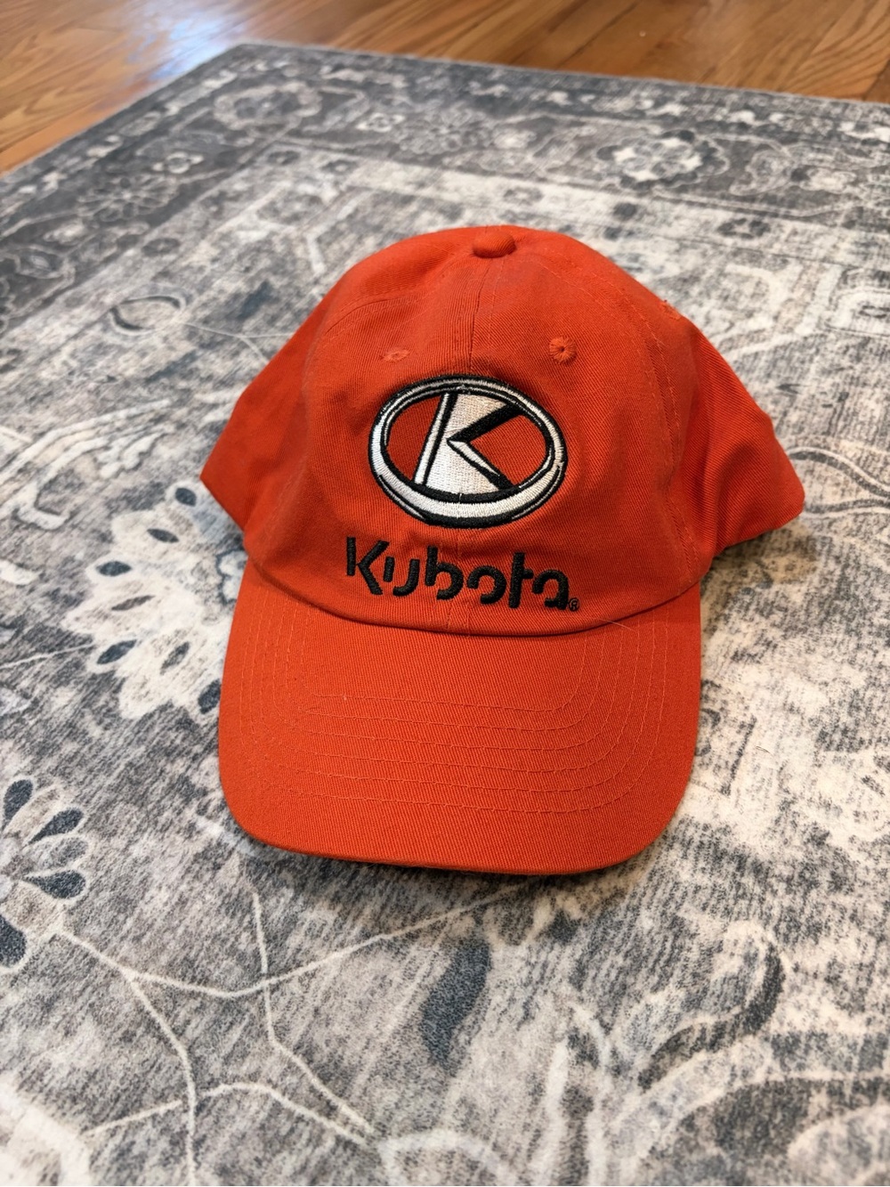 Kubota Orange Logo Cap — Classic Baseball Hat